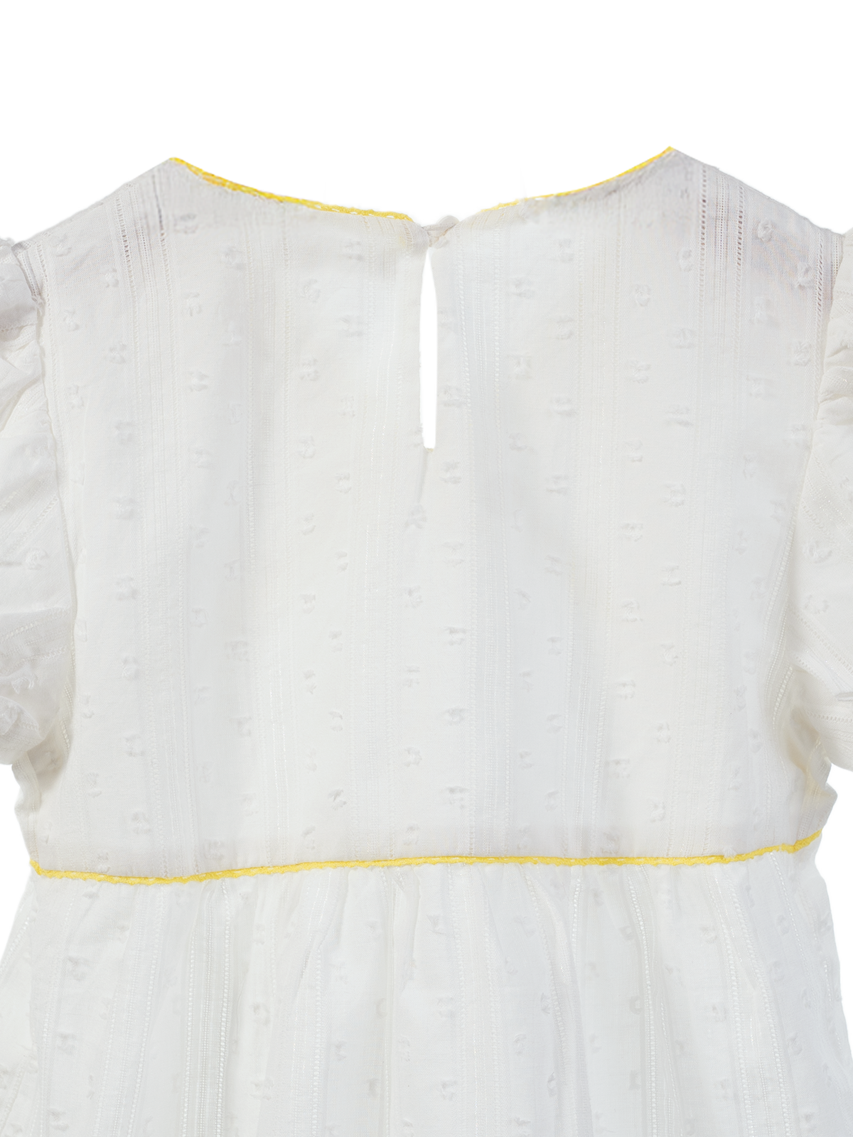 Bell Sleeve Embroidered Top