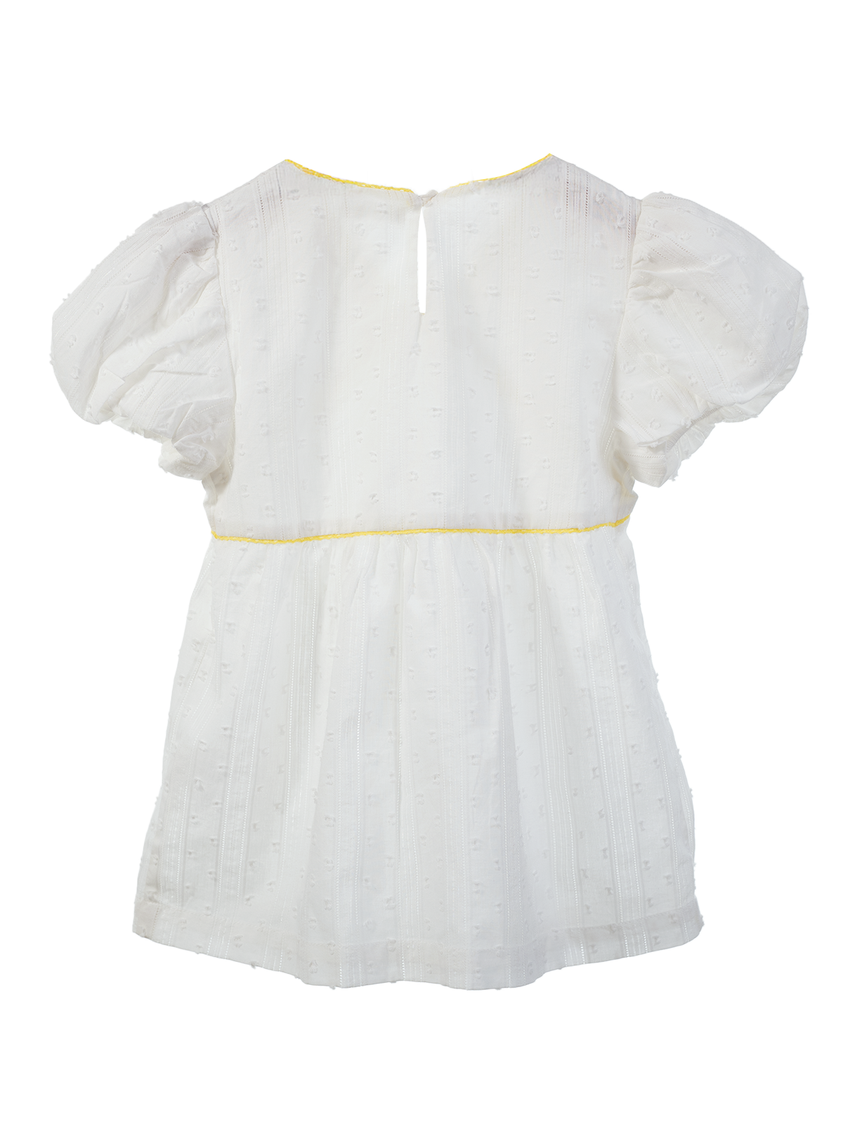 Bell Sleeve Embroidered Top