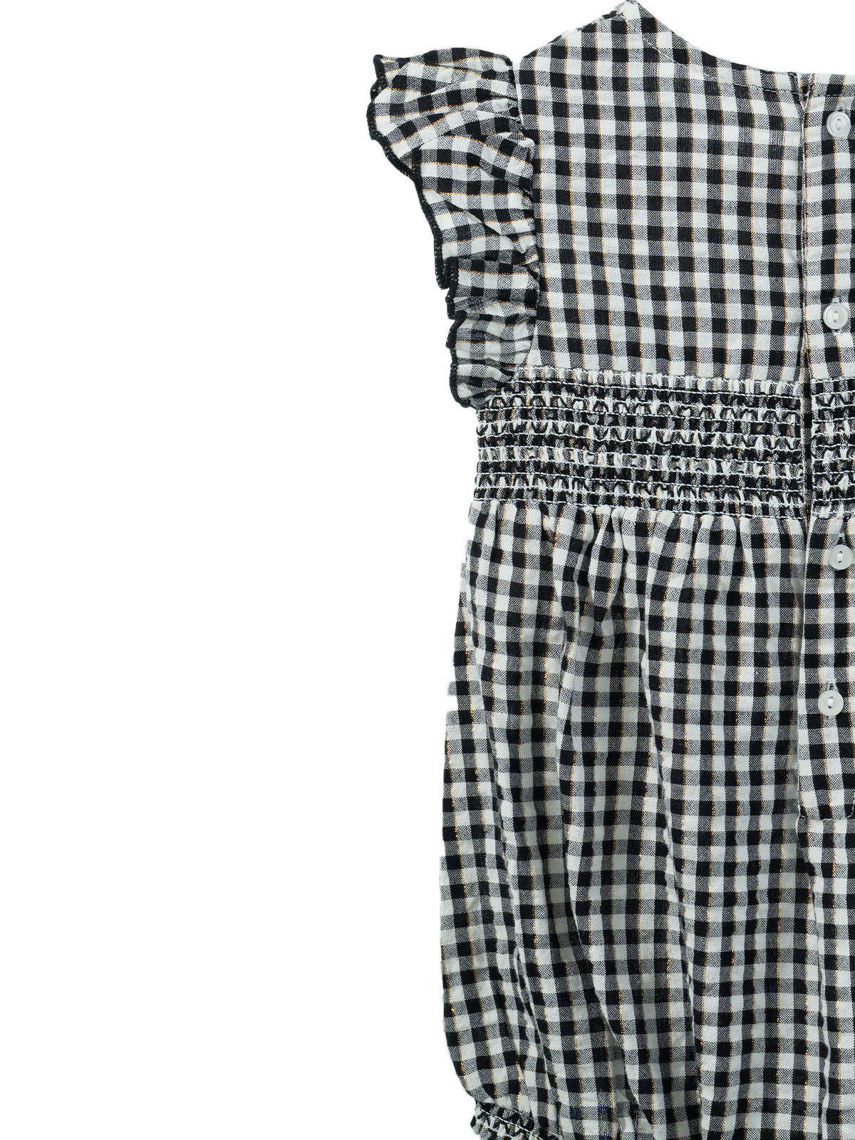 Floral Bloom Smock Romper