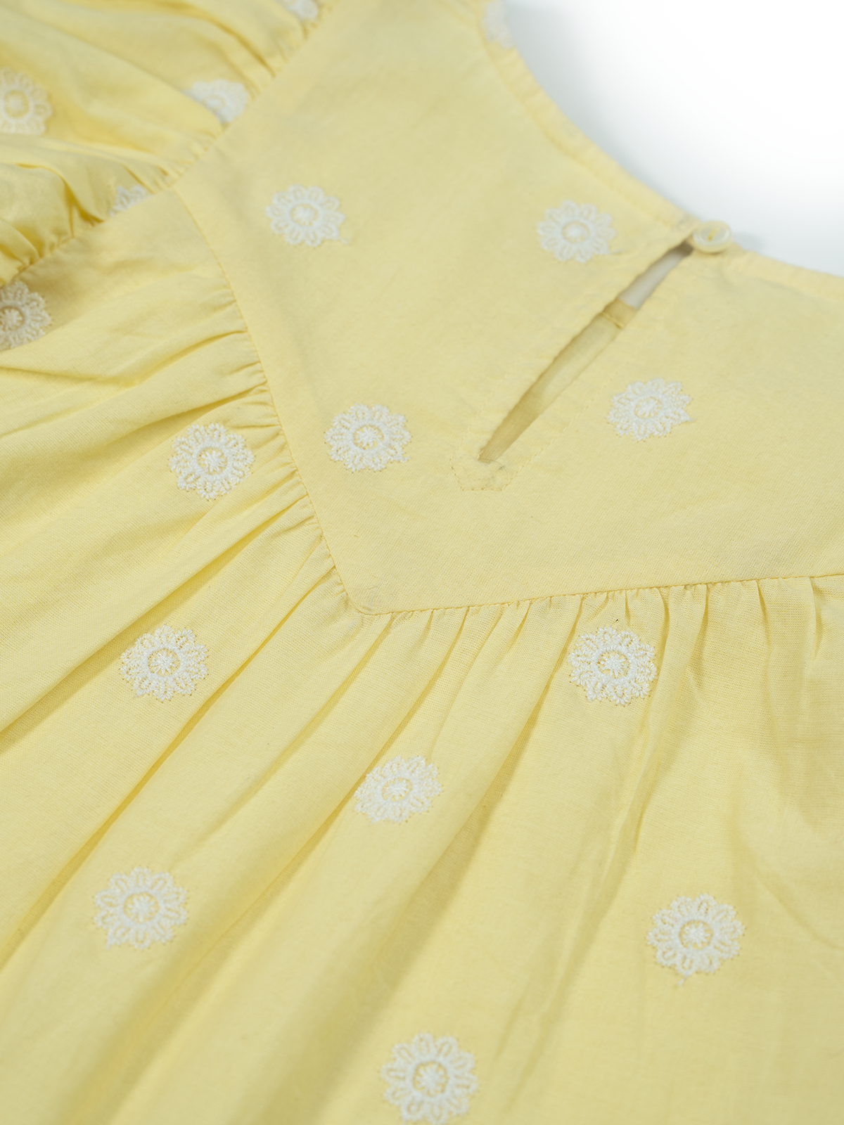 Sunbeam Scallop Embroidered Top