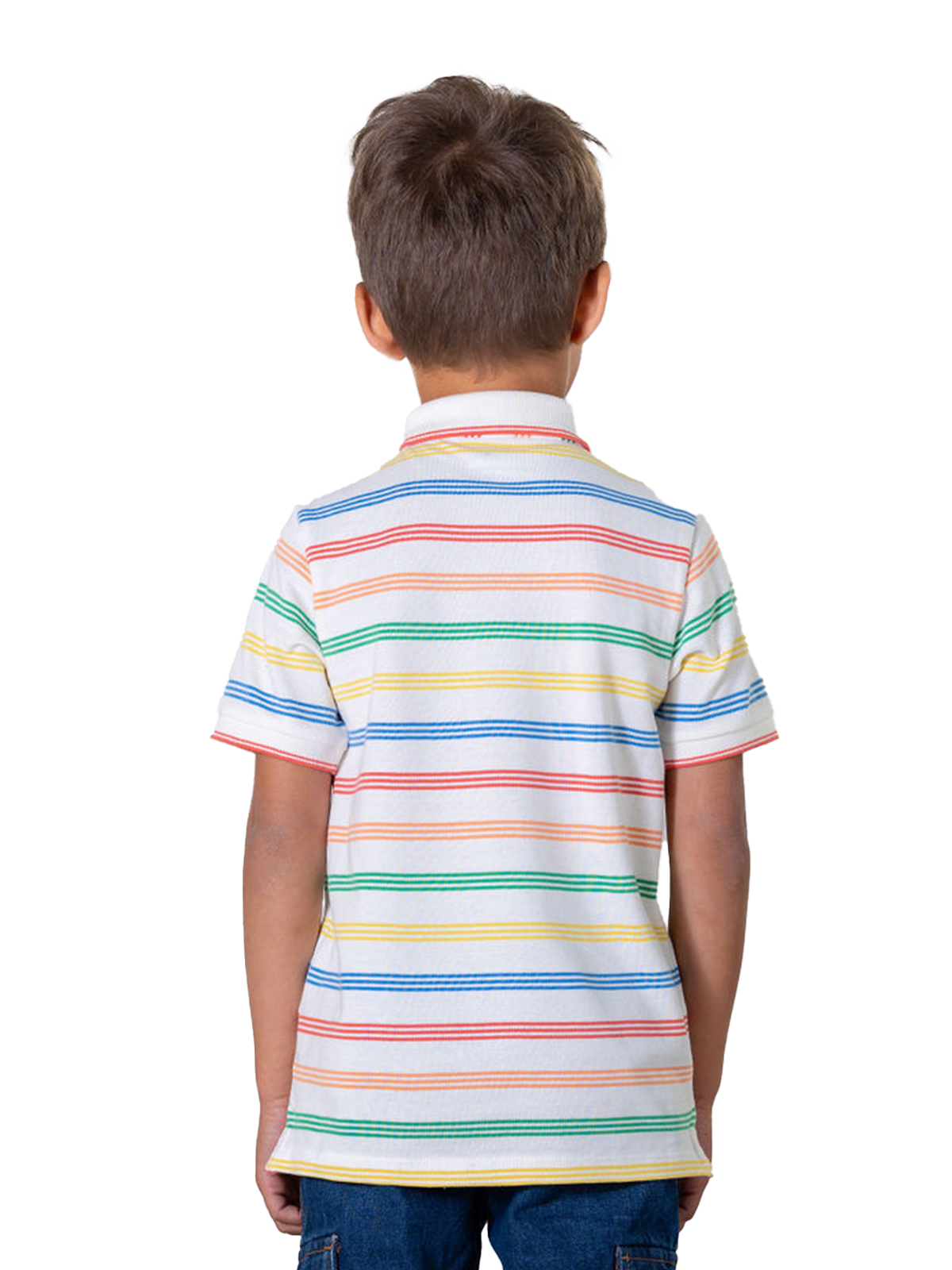 Sunbeam Stripe Polo Tee