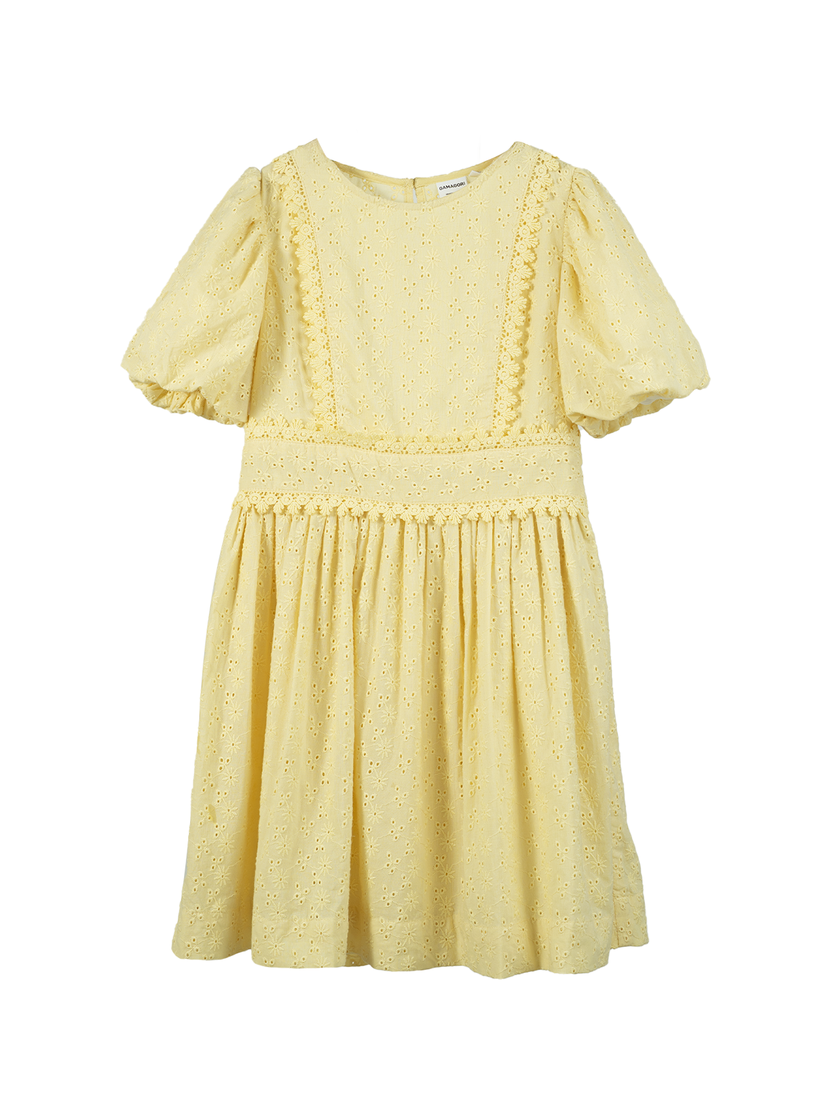 Sunshine Bloom allover  Embroidered Dress