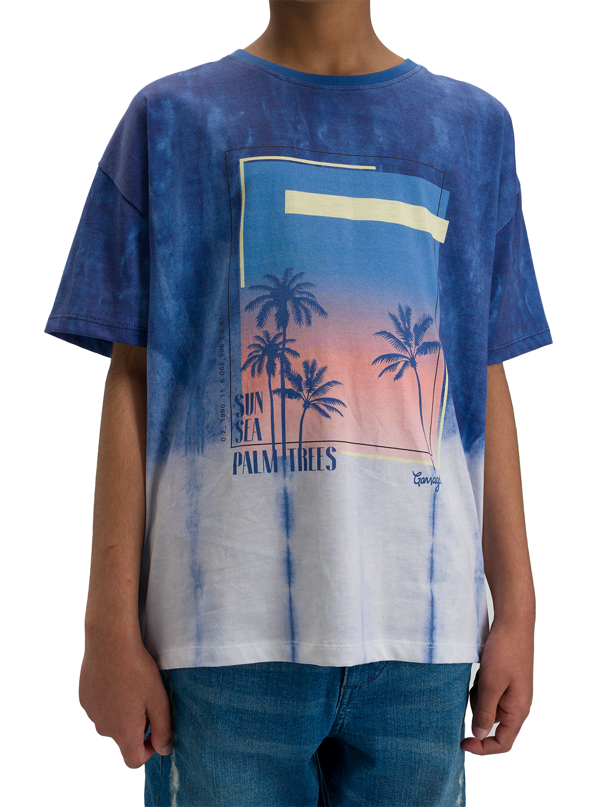 Tropic Glow Palm Tee