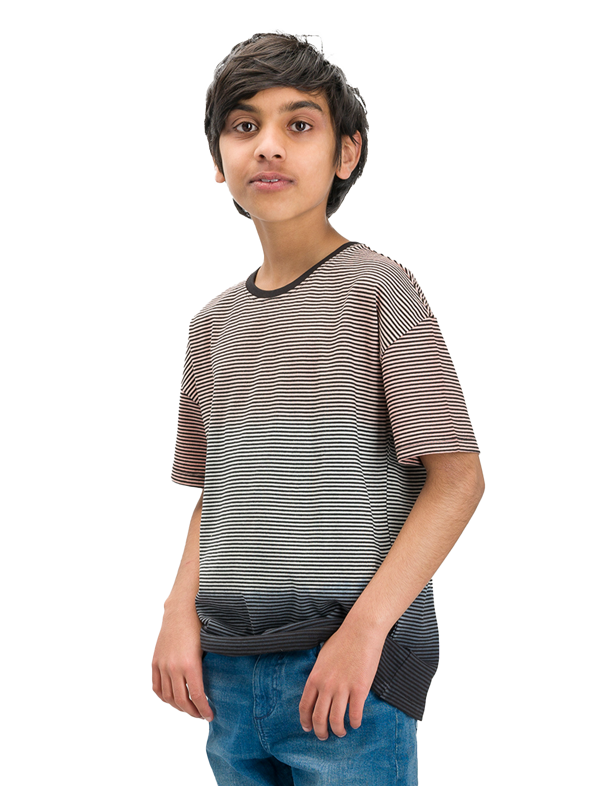 Twilight Stripes Relaxed Tee